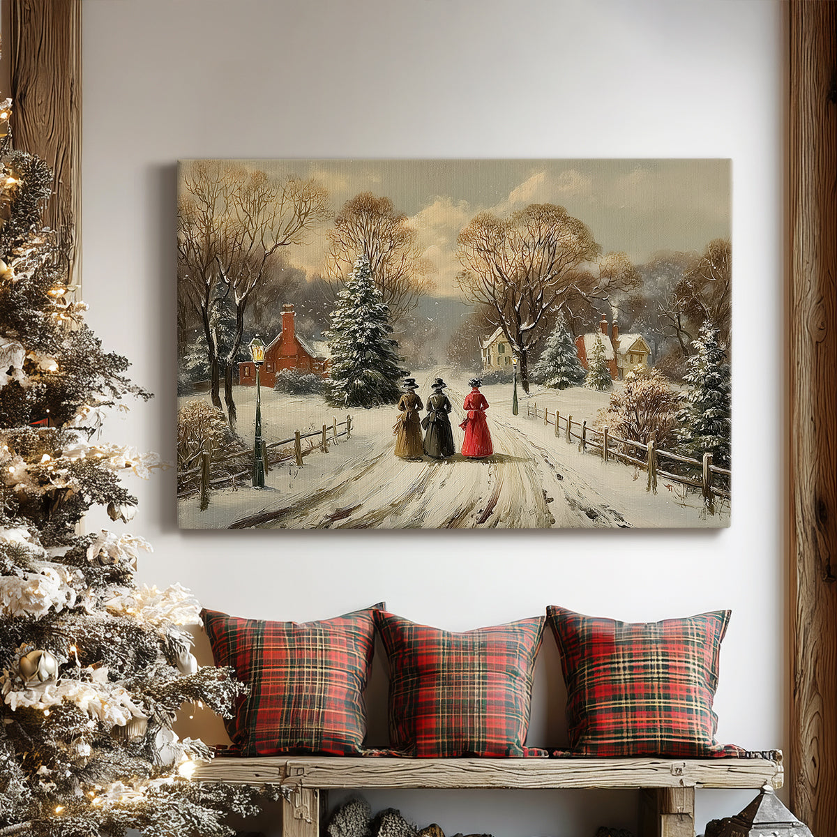 Candlelit Promise II - Canvas Art Print