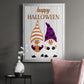 Halloween Gnomes - Modern Framed Canvas Print