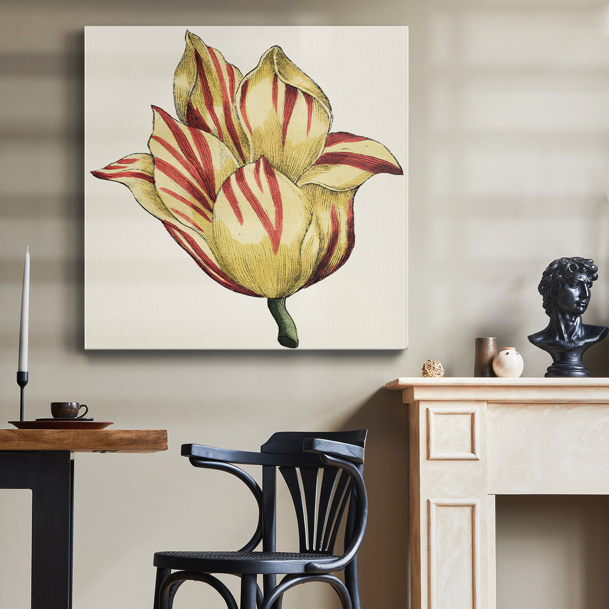 Tulip Garden III - Canvas Art Print