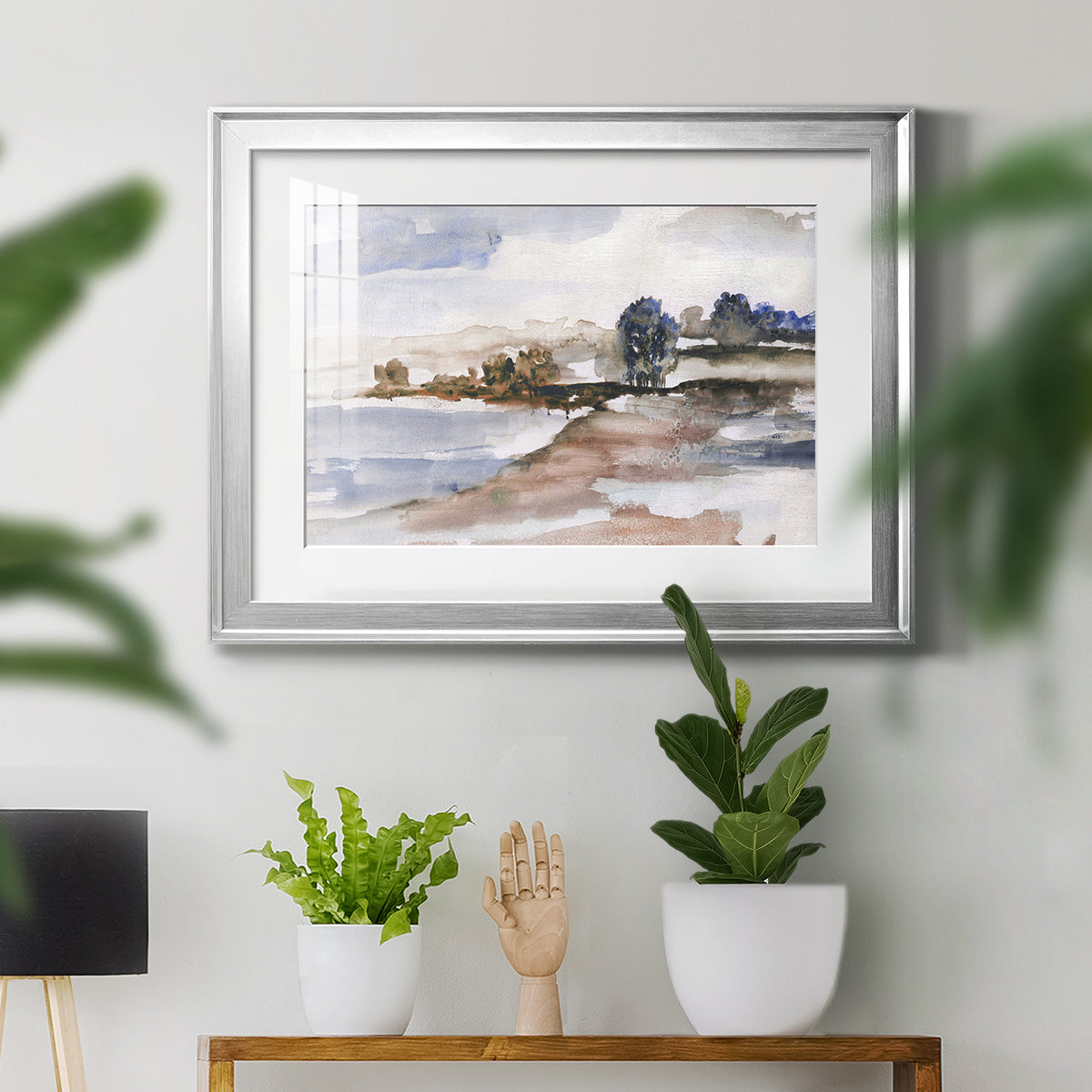 Mountain Cove Premium Framed Print - Ready to Hang