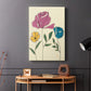 Colored Floral II - Canvas Art Print