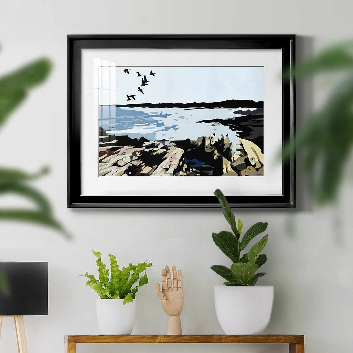 Maine Event - Modern Framed Art Print