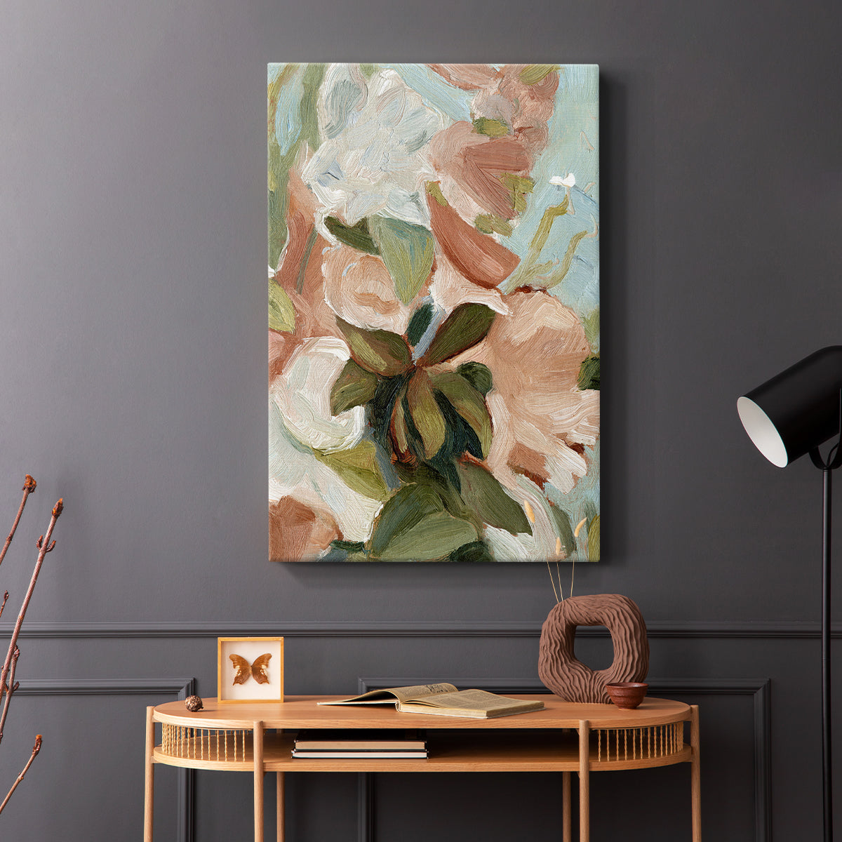 Bouquet Scatter IV - Canvas Art Print