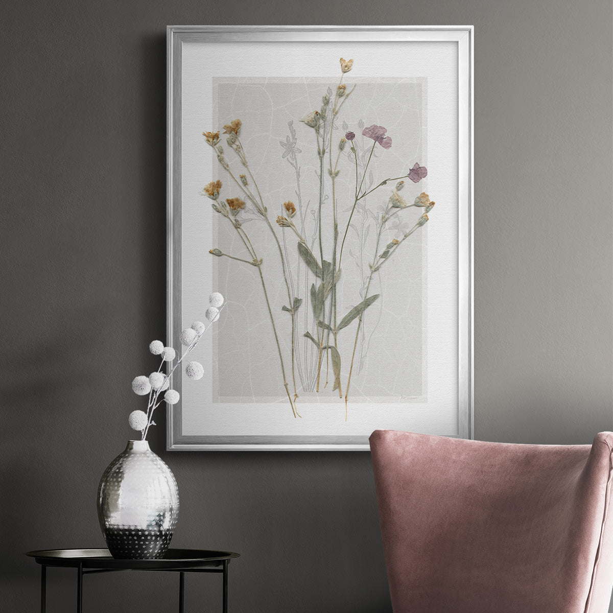 Field Study Page II - Modern Framed Canvas Print