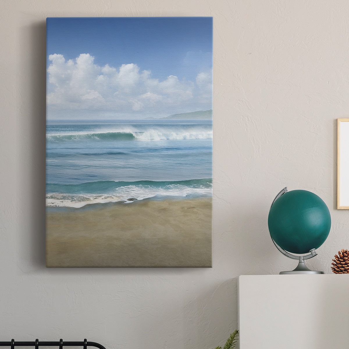 Timeless Waves Premium Gallery Wrapped Canvas - Ready to Hang