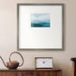 Azure Rising I Premium Framed Print Double Matboard