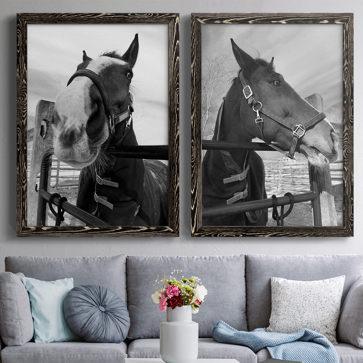 Argenteuil - Premium Framed Canvas 2 Piece Set - Ready to Hang