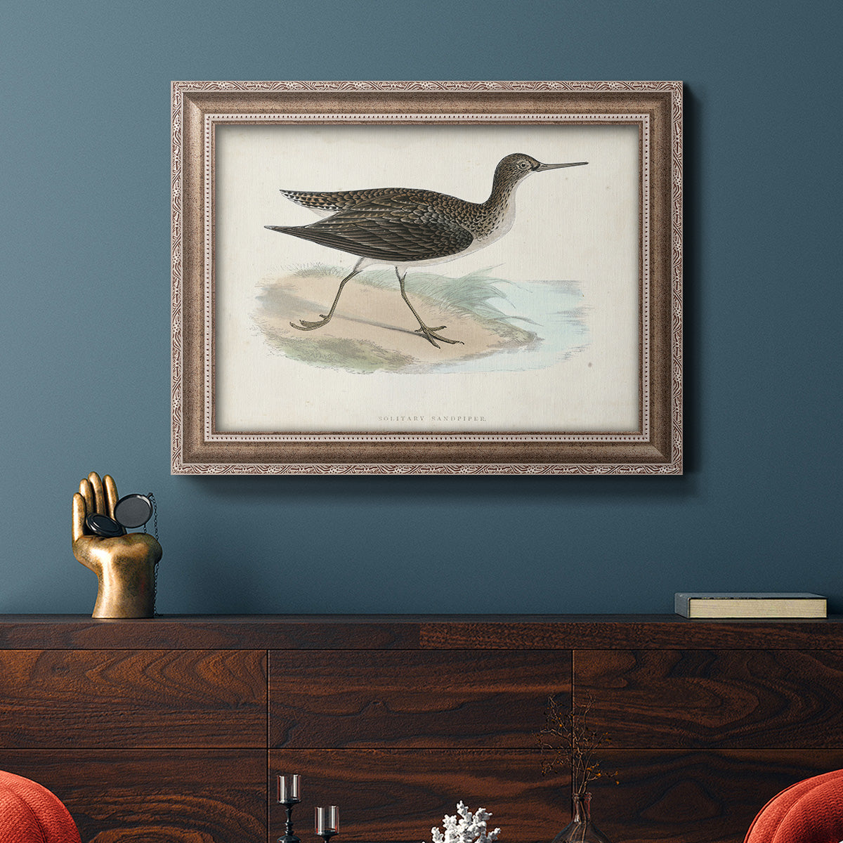 Morris Sandpipers VII Premium Framed Canvas- Ready to Hang