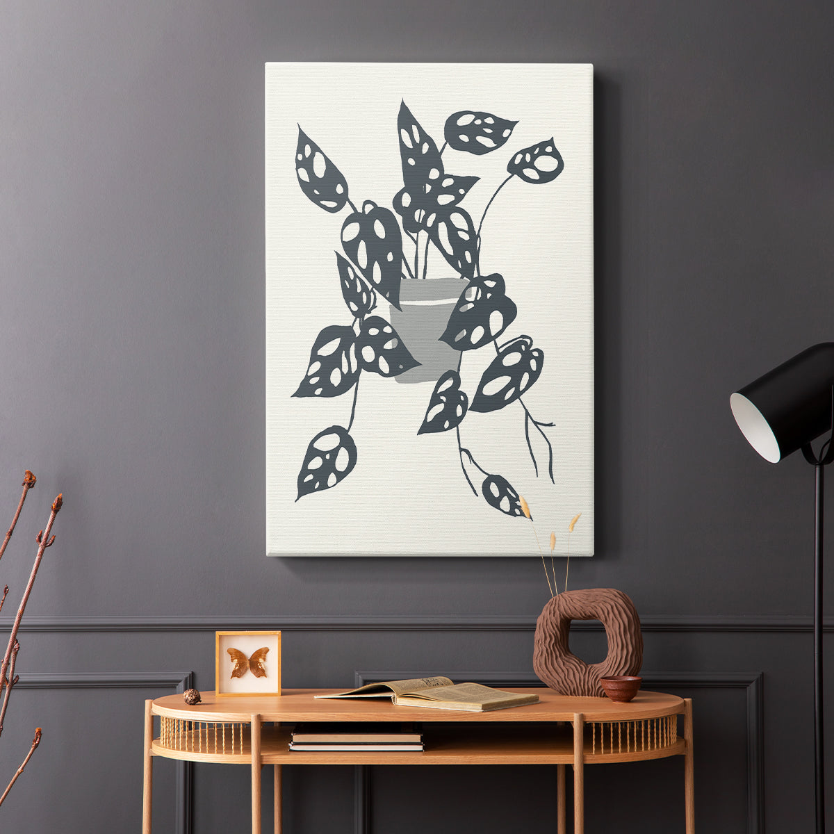 Growing Leaves IV - Canvas Art Print