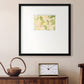 Verdant Floral Abstract I Premium Framed Print Double Matboard