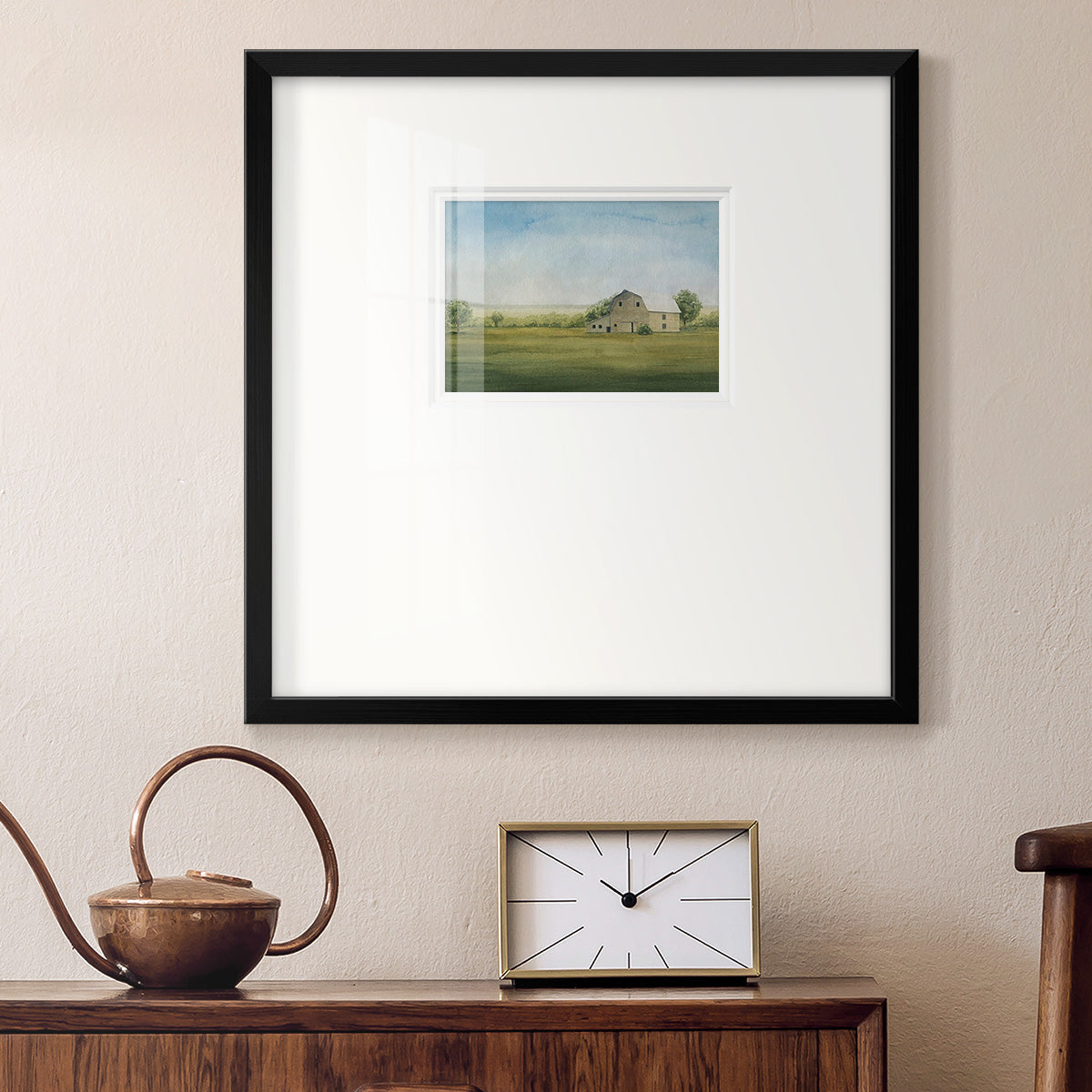 Grove Farm I Premium Framed Print Double Matboard