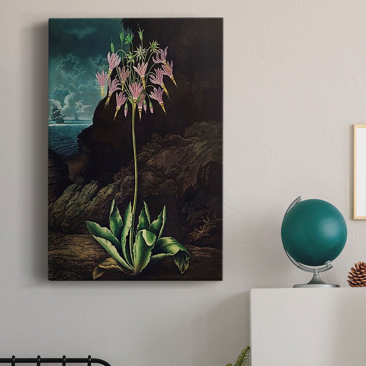 Temple of Flora II - Canvas Art Print