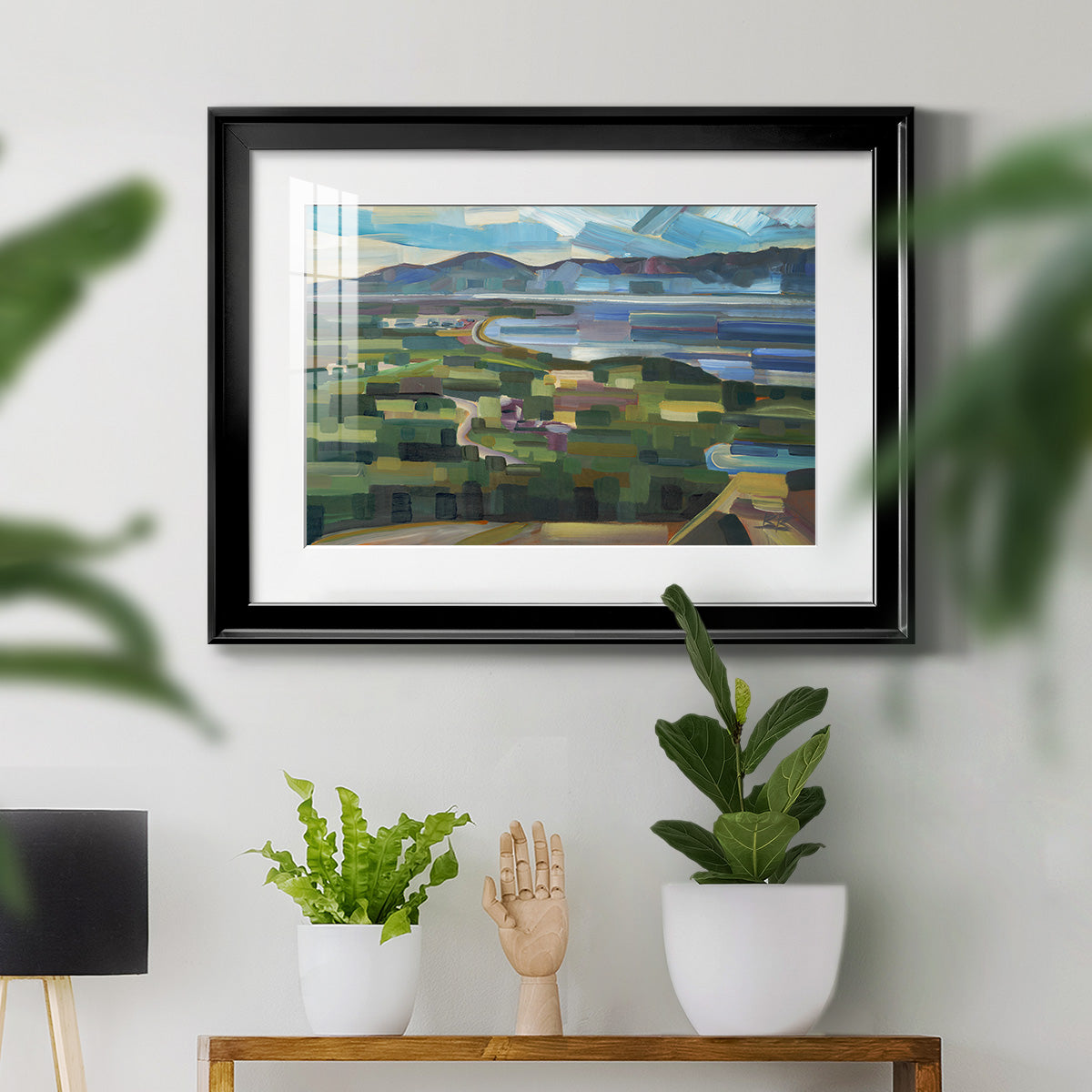 View From Goose Park Premium Framed Print - Ready to Hang