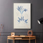 Blue Marine Algae I - Canvas Art Print
