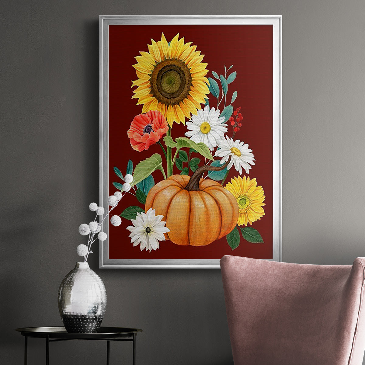 Beautiful Fall II - Modern Framed Canvas Print