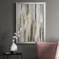 Color Ripple - Modern Framed Canvas Print