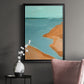 Out on the Sandbar I - Modern Framed Canvas Print