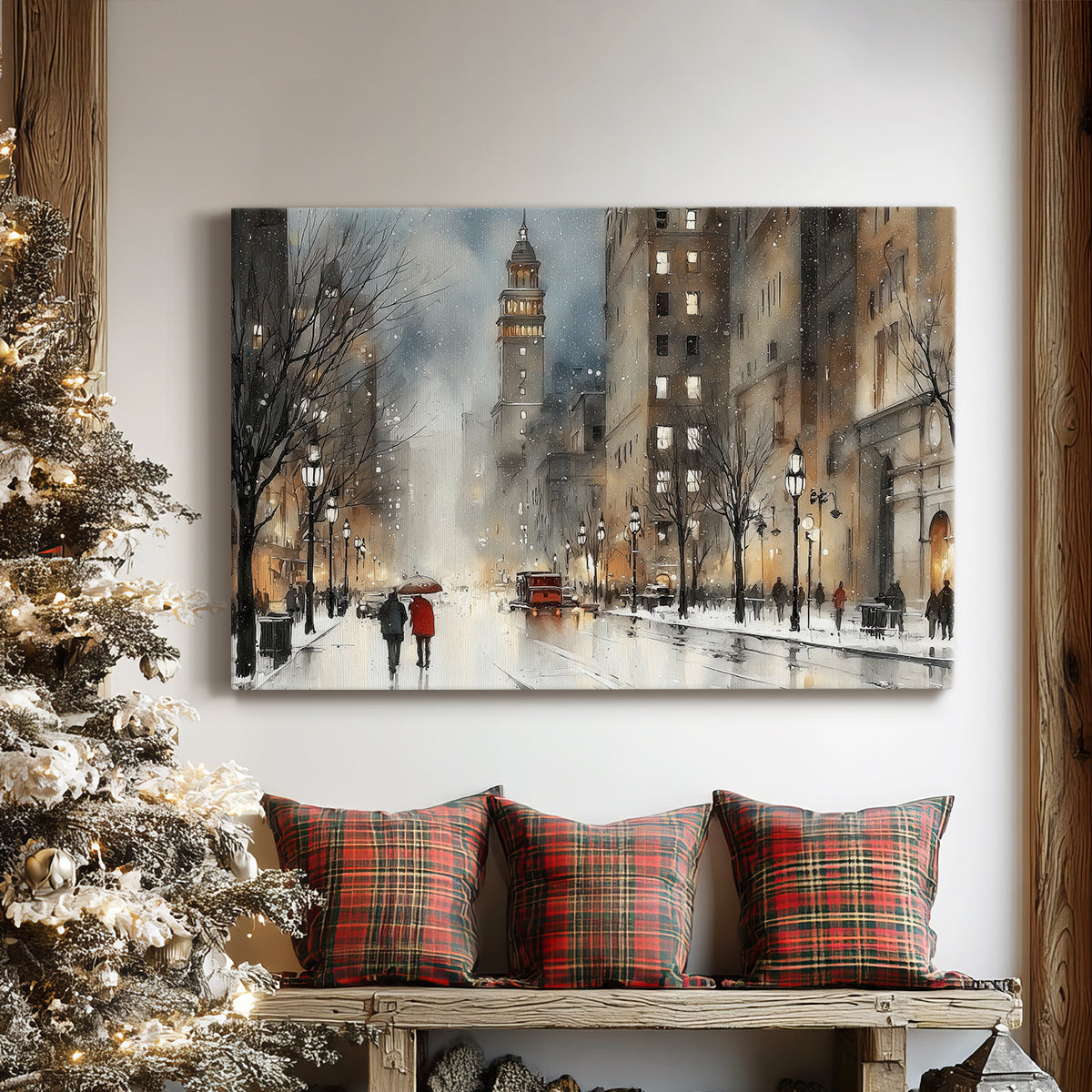 Eve of Honeyed Morning - Canvas Art Print