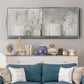 Glittering Shoreline - Floater Framed Canvas Print