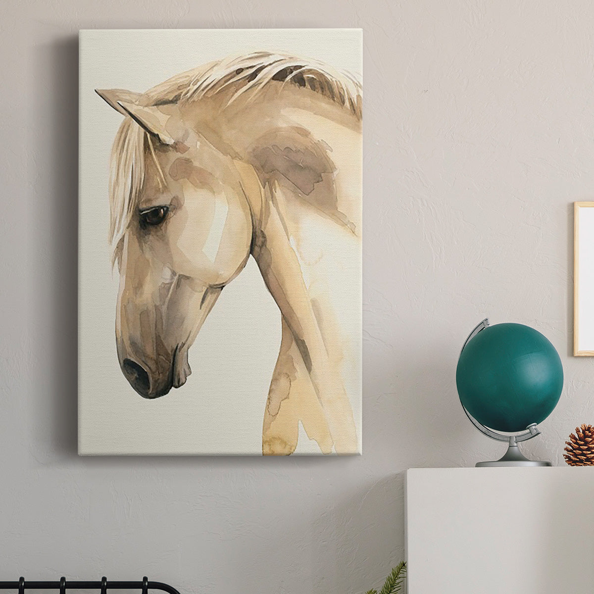 Golden Palomino II Premium Gallery Wrapped Canvas - Ready to Hang