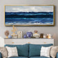 Beach Summer Surf - Floater Framed Canvas Print