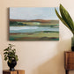 Autumn River Crossing II Premium Gallery Wrapped Canvas - Ready to Hang