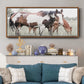 Grazin' - Floater Framed Canvas Print