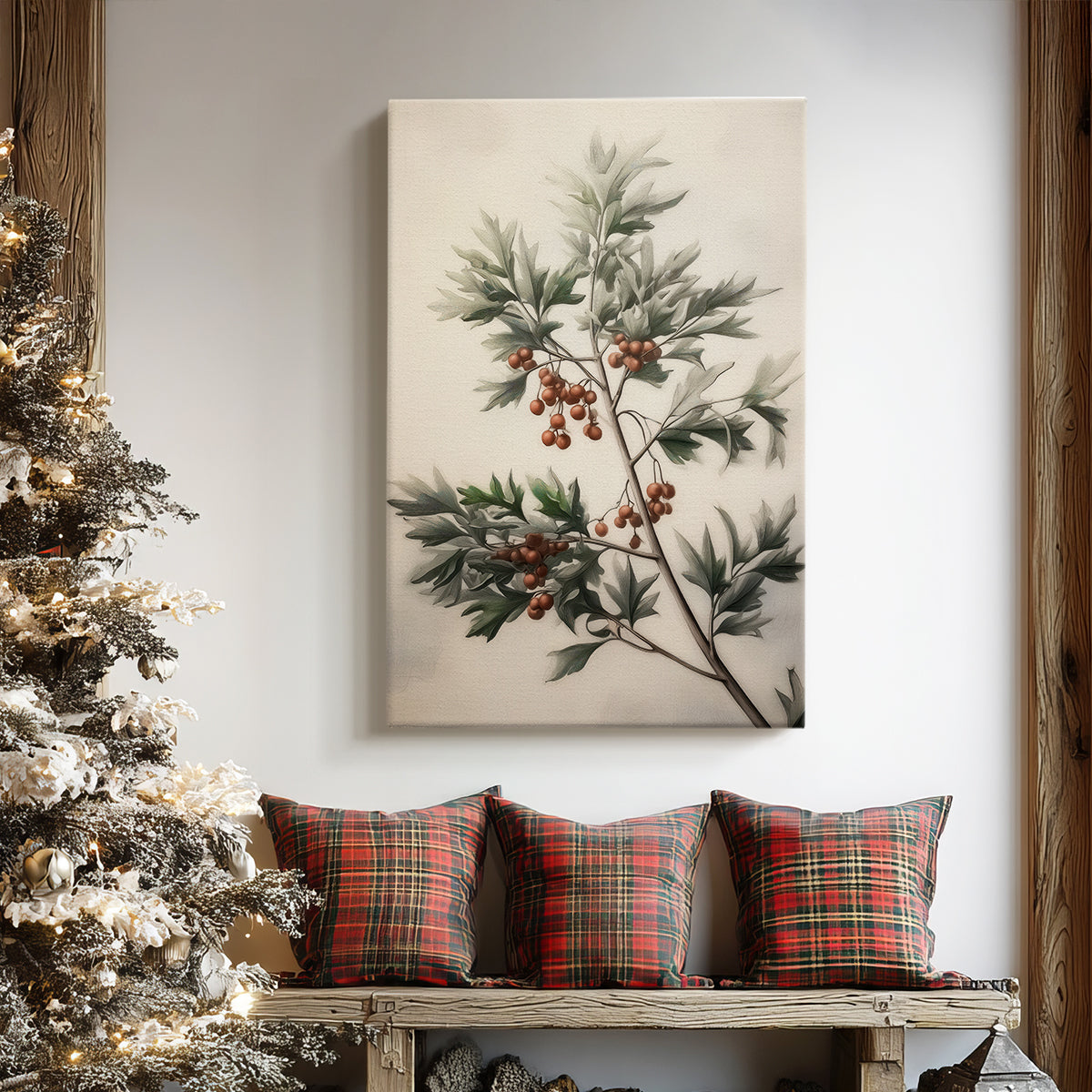 Gilded Icicles Chapel - Canvas Art Print