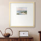 Soft Morning Sea Premium Framed Print Double Matboard