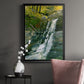 Kent Falls - Modern Framed Canvas Print