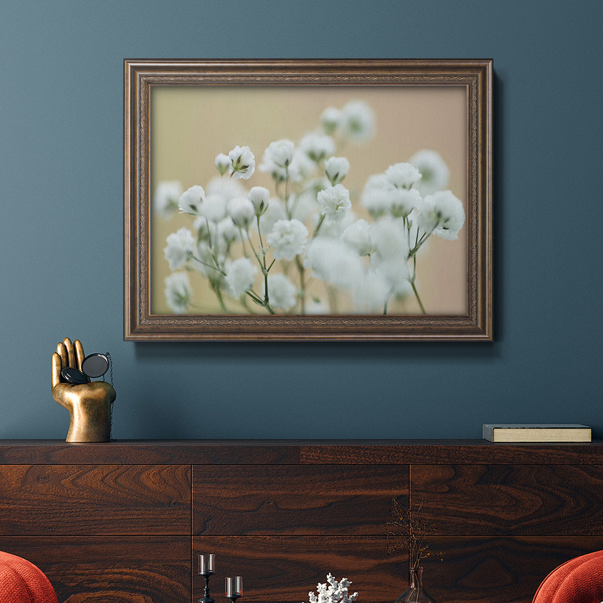 Baby's Breath Study II Premium Framed Canvas- Ready to Hang