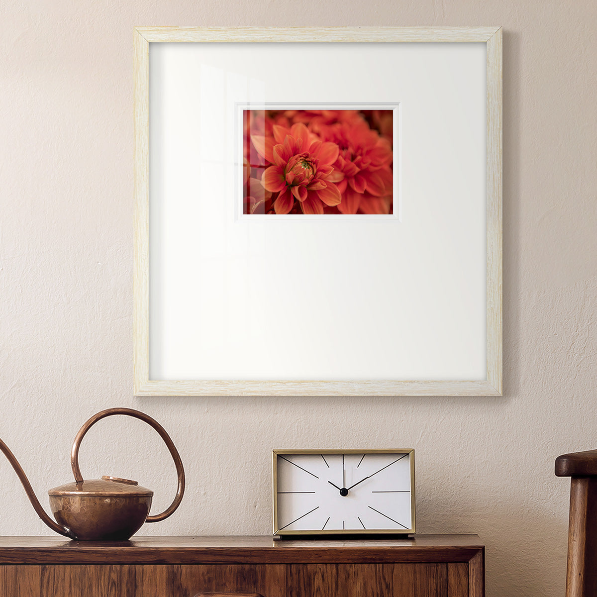 Spring Fire- Premium Framed Print Double Matboard