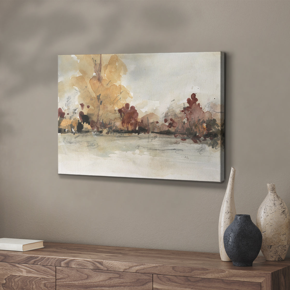 The Autumn View I - Canvas Art Print