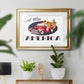God Bless America Truck - Modern Framed Art Print