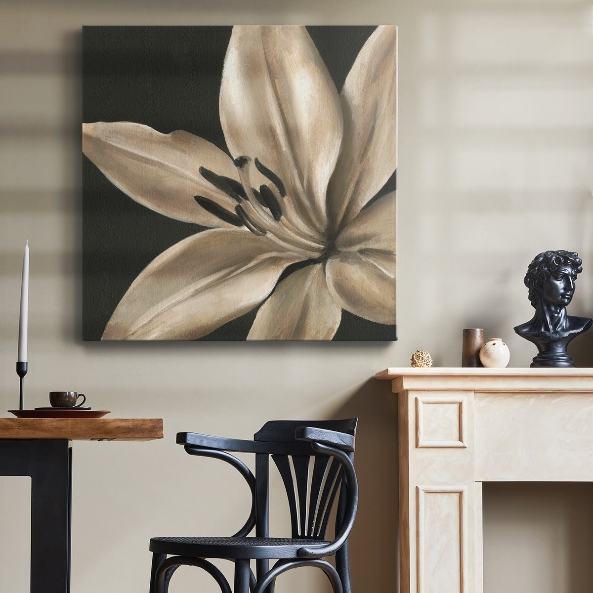 Classical Blooms III - Canvas Art Print