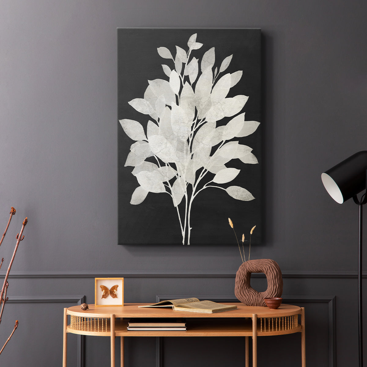 Misty Branches I - Canvas Art Print