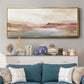 Twilight Desert Mirage - Floater Framed Canvas Print
