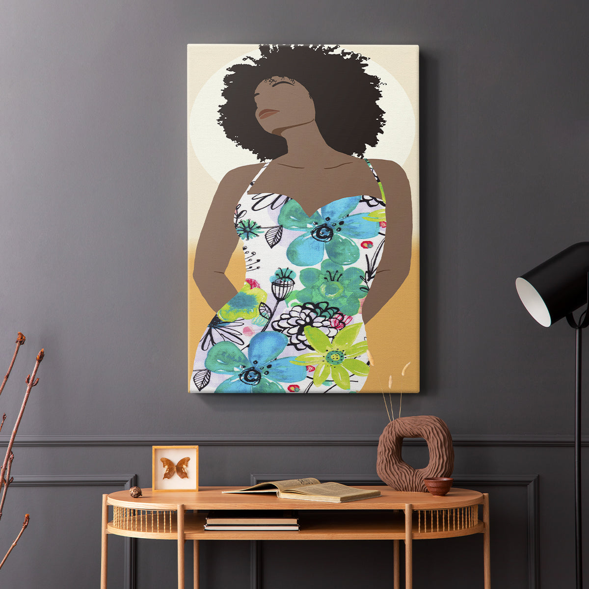 You Go Woman I - Canvas Art Print