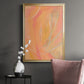 Peach Bliss II - Modern Framed Canvas Print