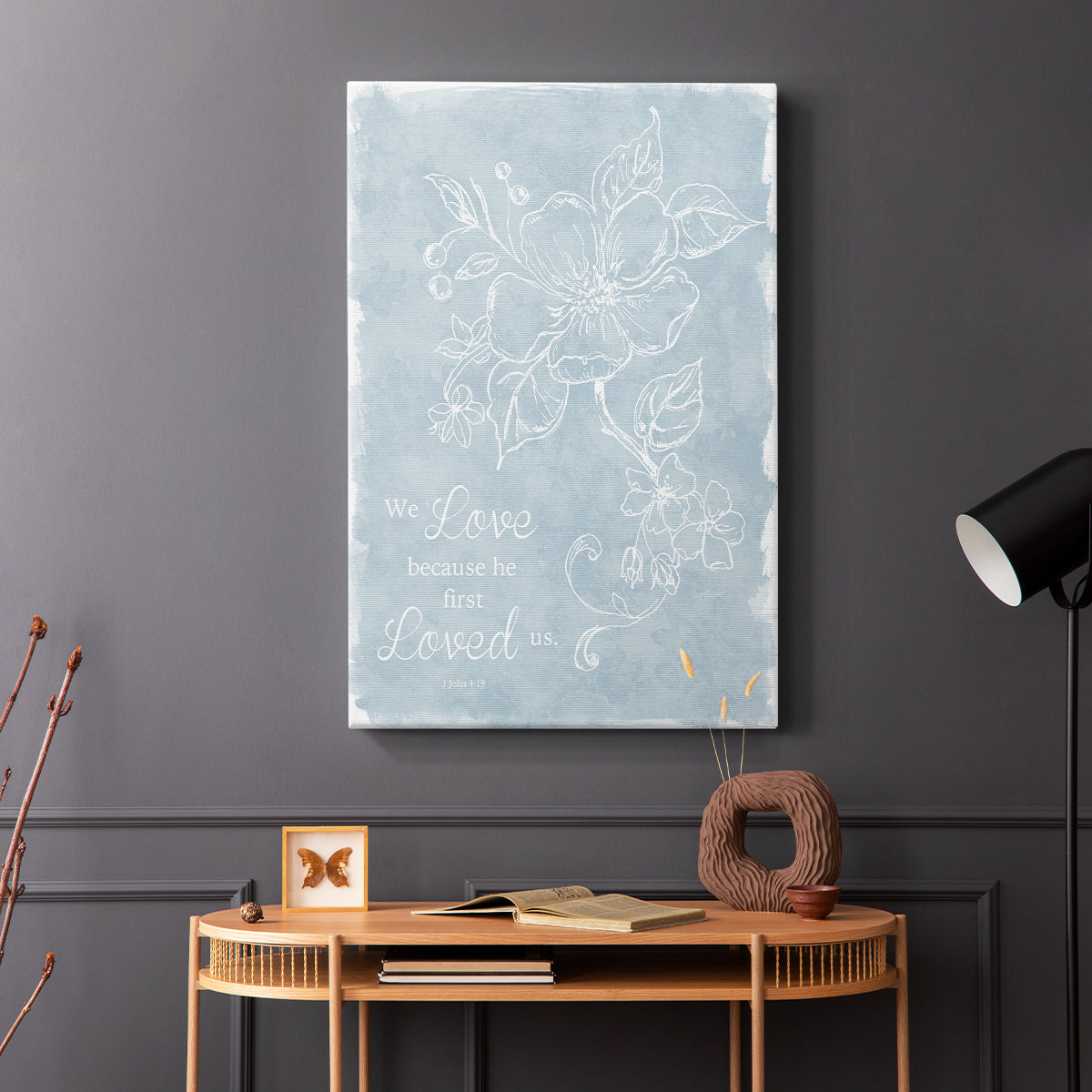 Loved Us First - Canvas Art Print