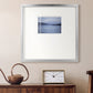 Blue Serenity- Premium Framed Print Double Matboard