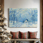 Icy Manger at Twilight - Canvas Art Print