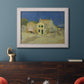 The Yellow House - Ornate Framed Canvas Print