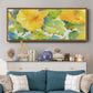 Citrus Hibiscus - Floater Framed Canvas Print