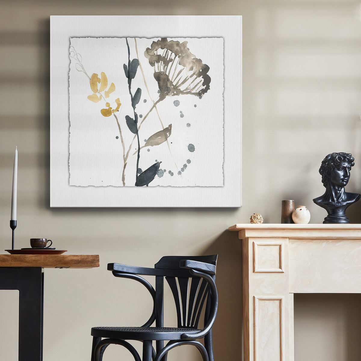 Branch Contours VI - Canvas Art Print