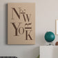 Neutral City Center Type I Premium Gallery Wrapped Canvas - Ready to Hang