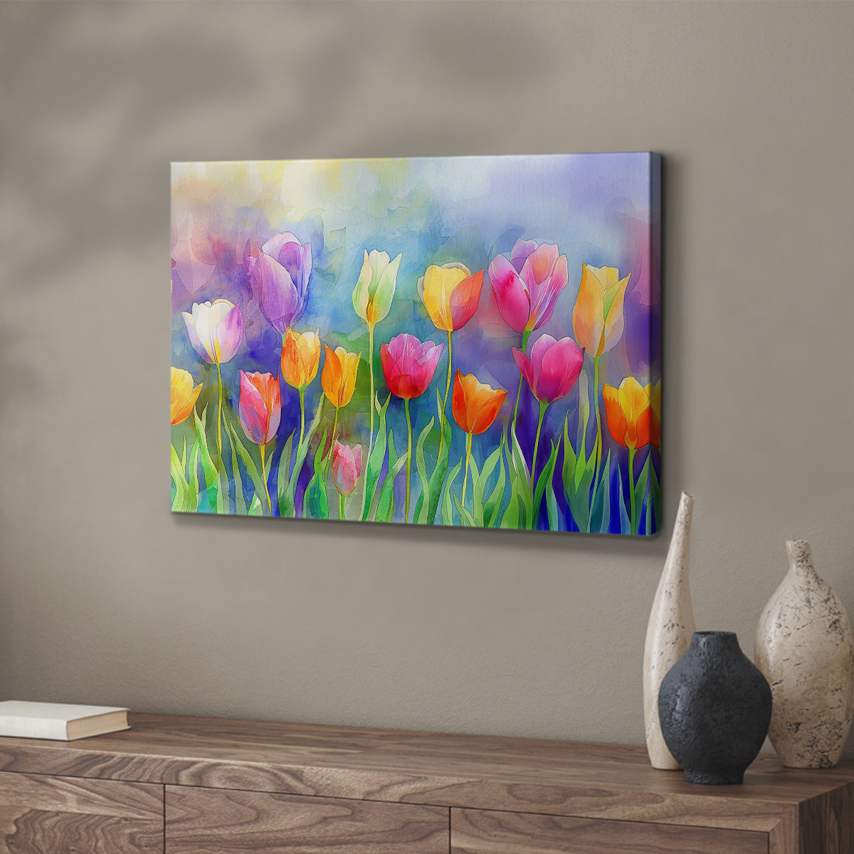 Floral Watercolor XLII - Canvas Art Print
