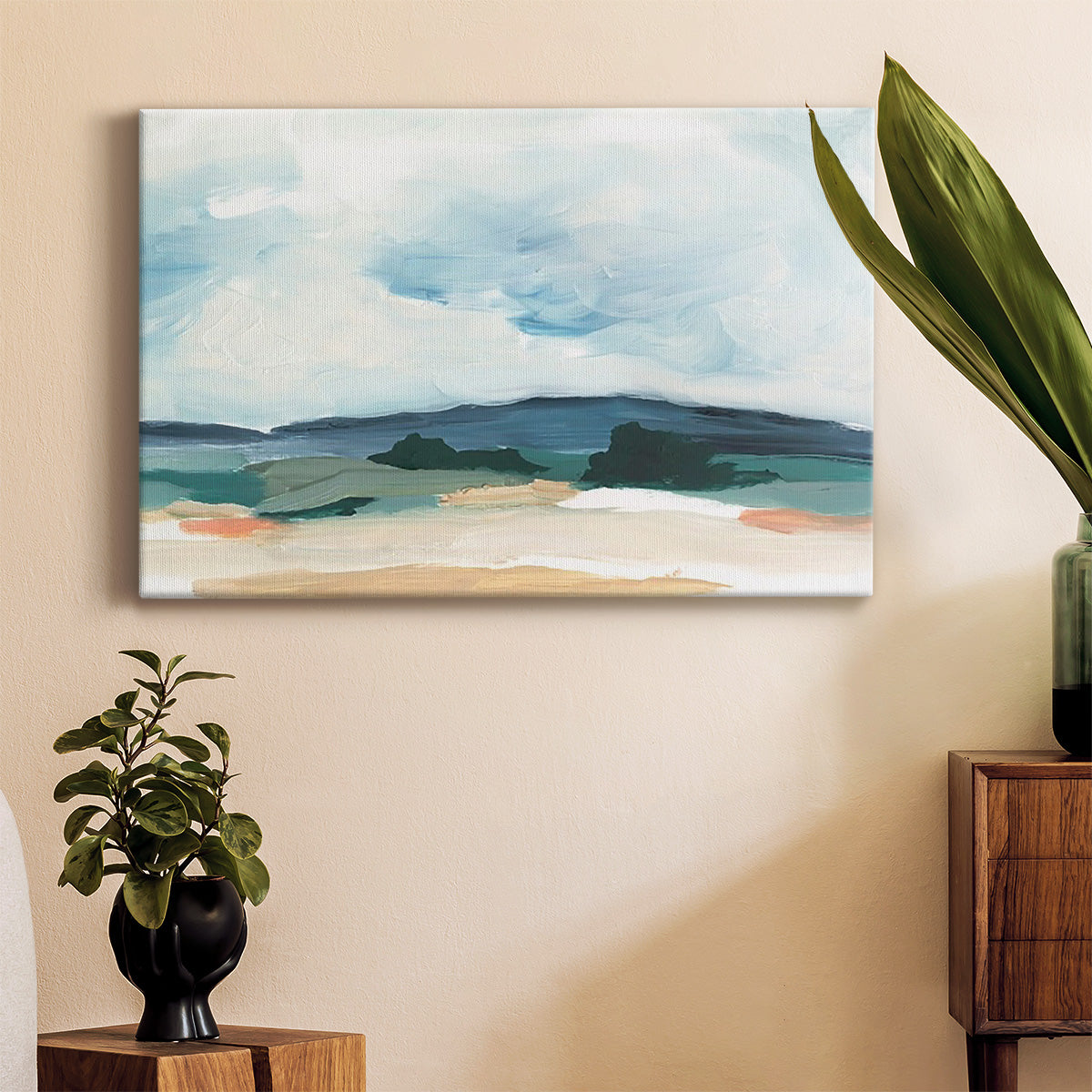 Pastel Vista II Premium Gallery Wrapped Canvas - Ready to Hang