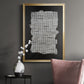 Bits & Bytes I - Modern Framed Canvas Print