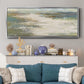Misty Coast - Floater Framed Canvas Print
